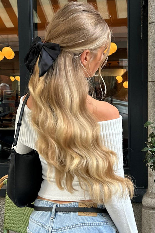 Endearing Appeal Ribbed Knit Off-the-Shoulder Top - 3 Colors