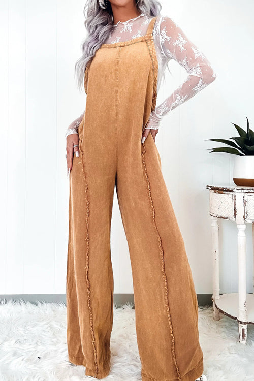 Fresh Perfection Light Wash Denim Jumpsuit - 3 Colors Ginger