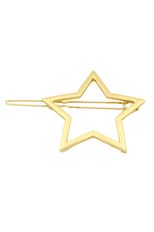 Golden Star&Heart Hairpin Star