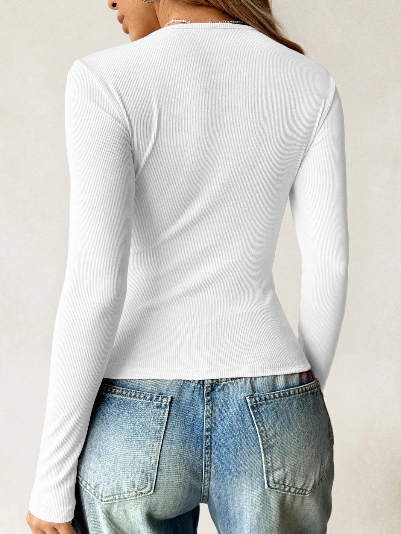 Textured Charm Knit Tee