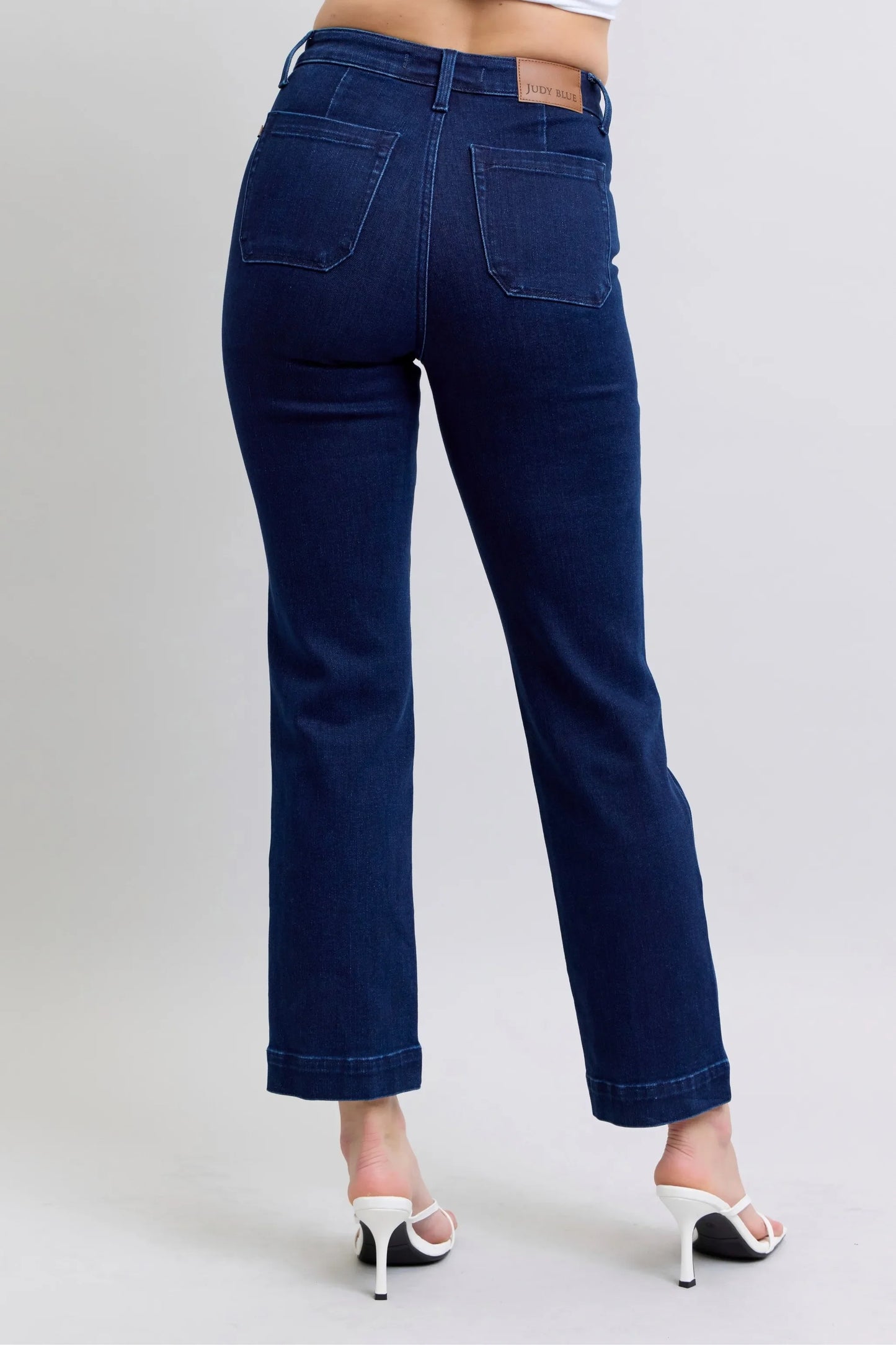 Curvy Fit Workwear Knee Patch Jeans