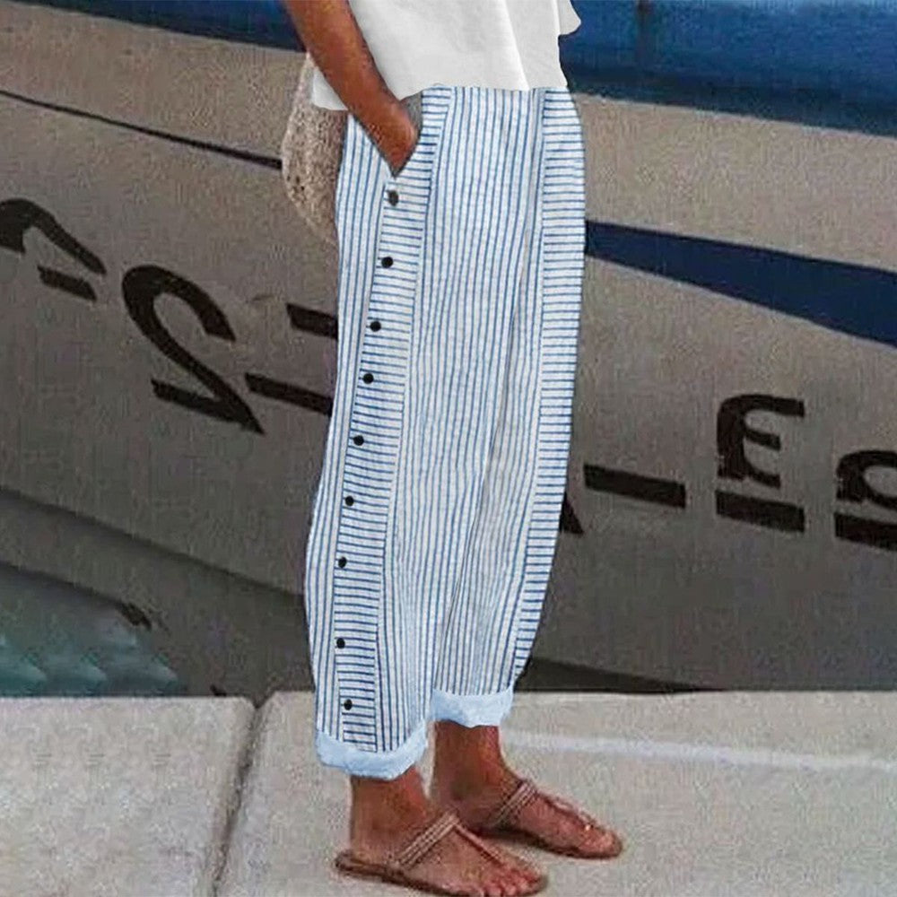 Caroline™ | Women’s Light Linen Trousers