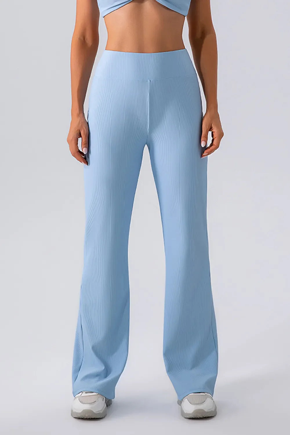 Straight Active Pants – High Waist, All-Day Ease