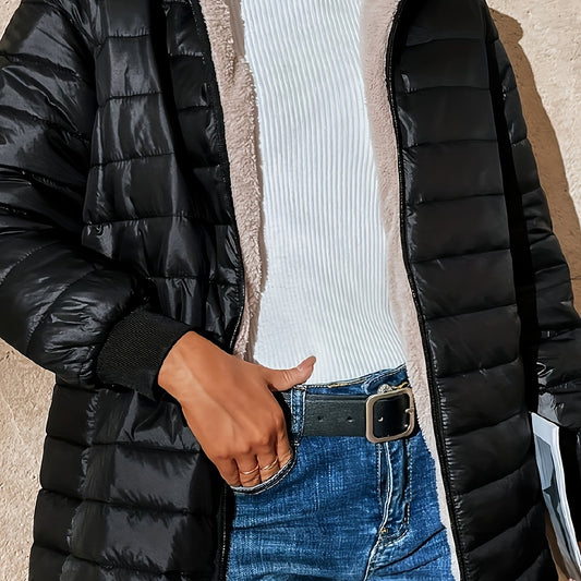 Luna™ – Everyday Zip Coat Black