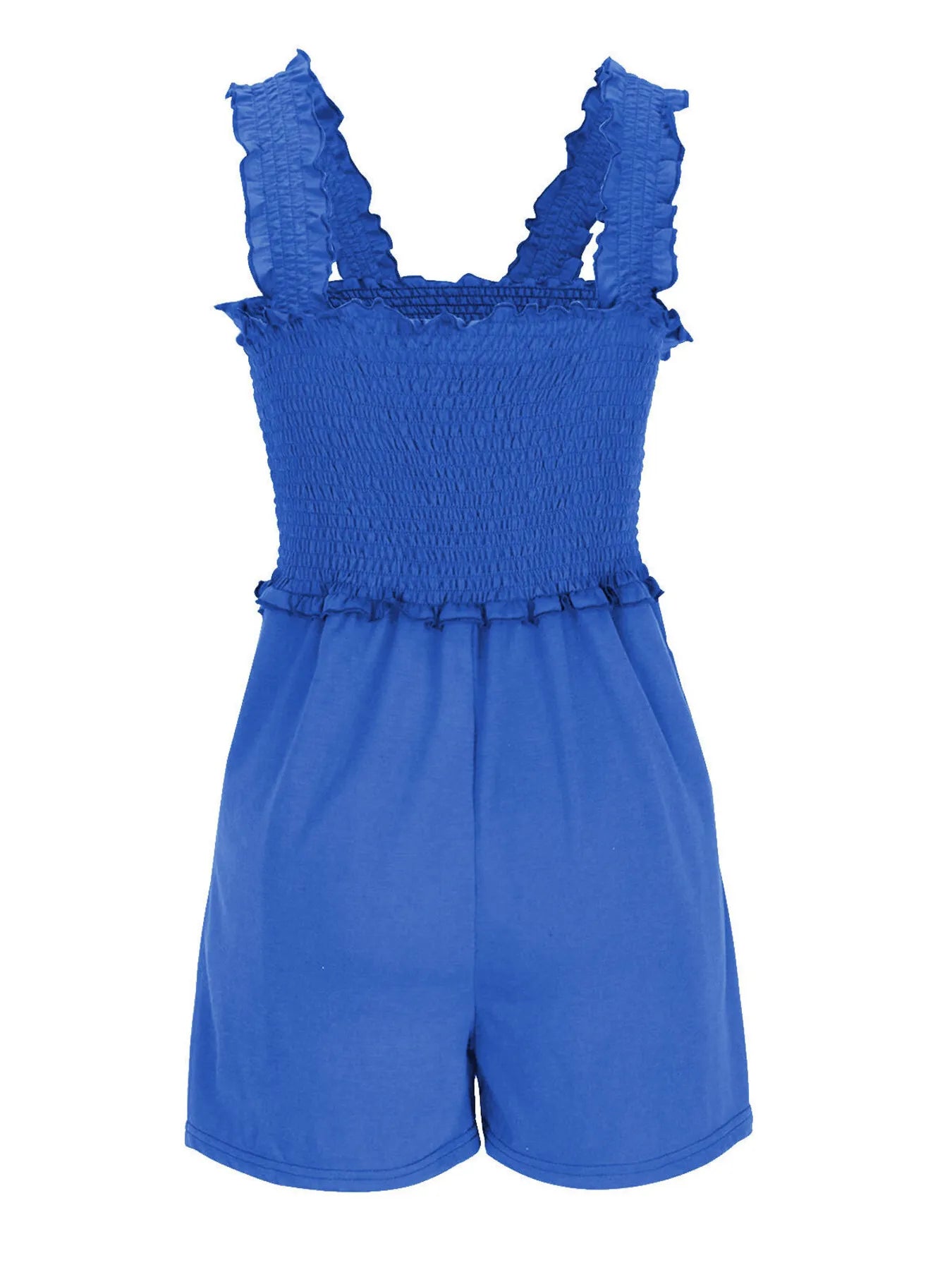 Smocked Summer Romper – Square Neck, Breezy Fit