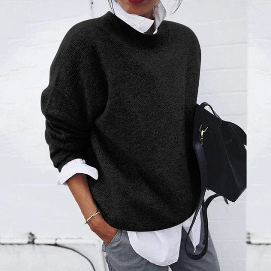 Joanna | Soft and Cozy Jumper Black