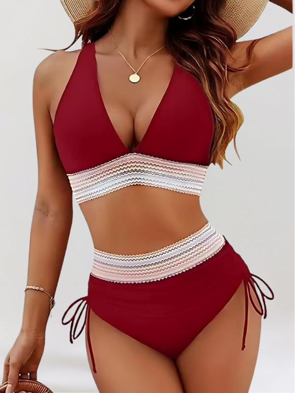 Isa™ – High-Waisted Tummy Control Bikini Set