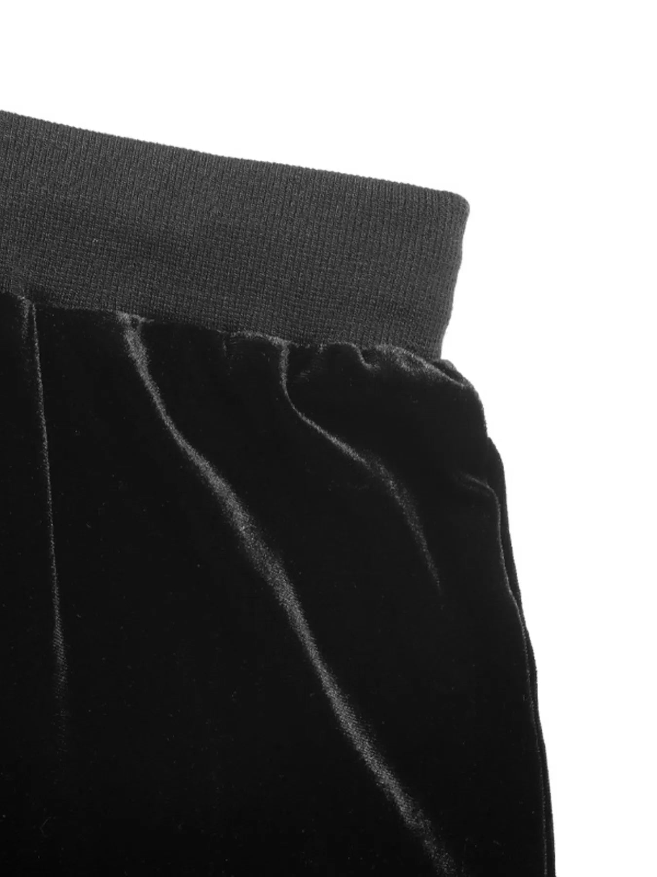 Black Chill Wide Leg Lounge Pants
