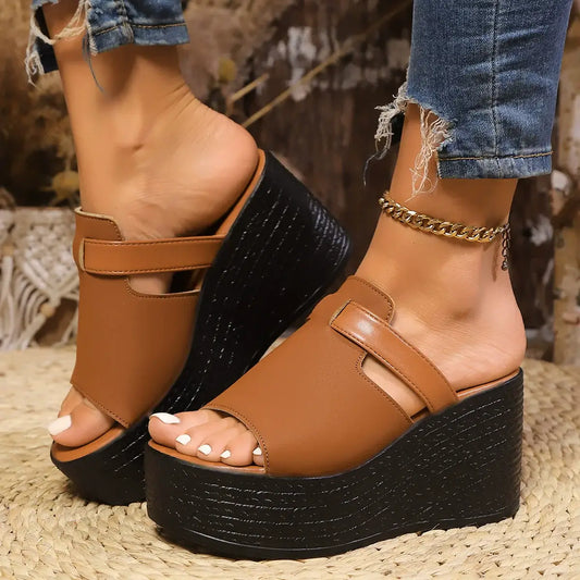 Open Toe Wedge Sandals