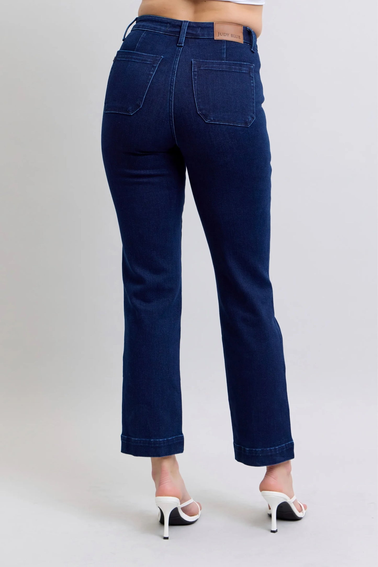 Curvy Fit Workwear Knee Patch Jeans