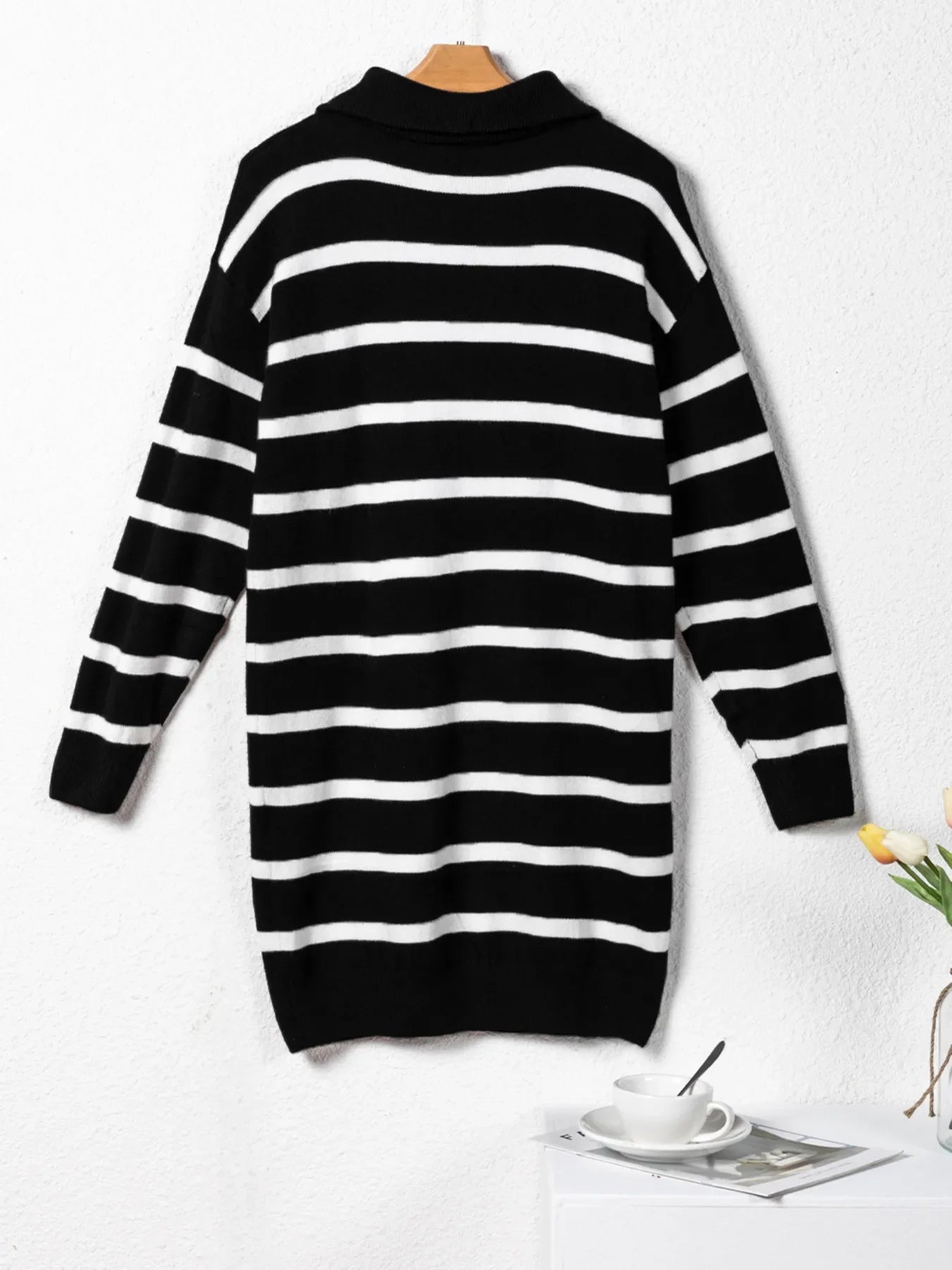 Striped Sweater Mini Dress