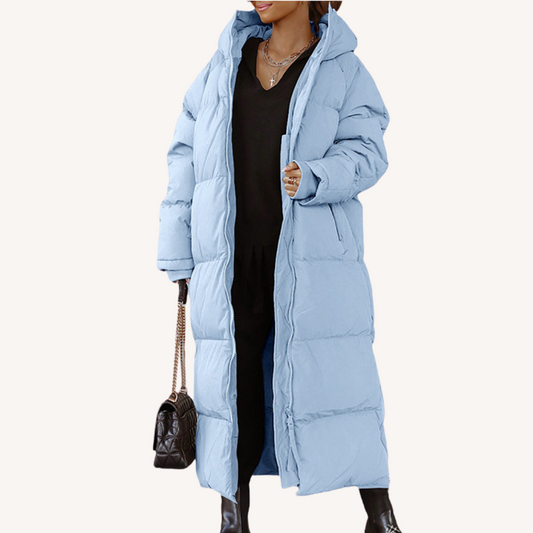 Posy | Quilted Winter Jacket Blue