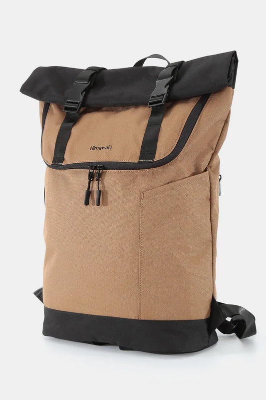 Waterproof Canvas Backpack – Contrast Design, Everyday Use