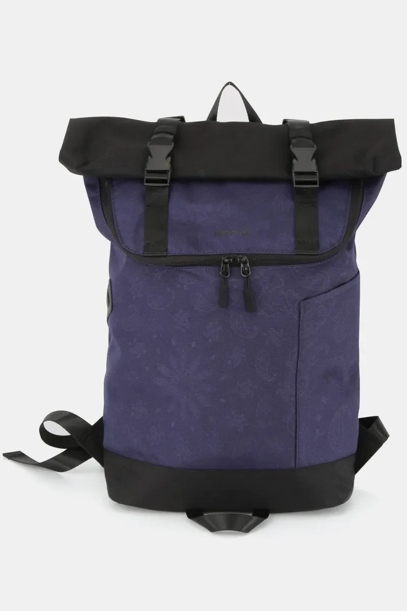 Waterproof Canvas Backpack – Contrast Design, Everyday Use