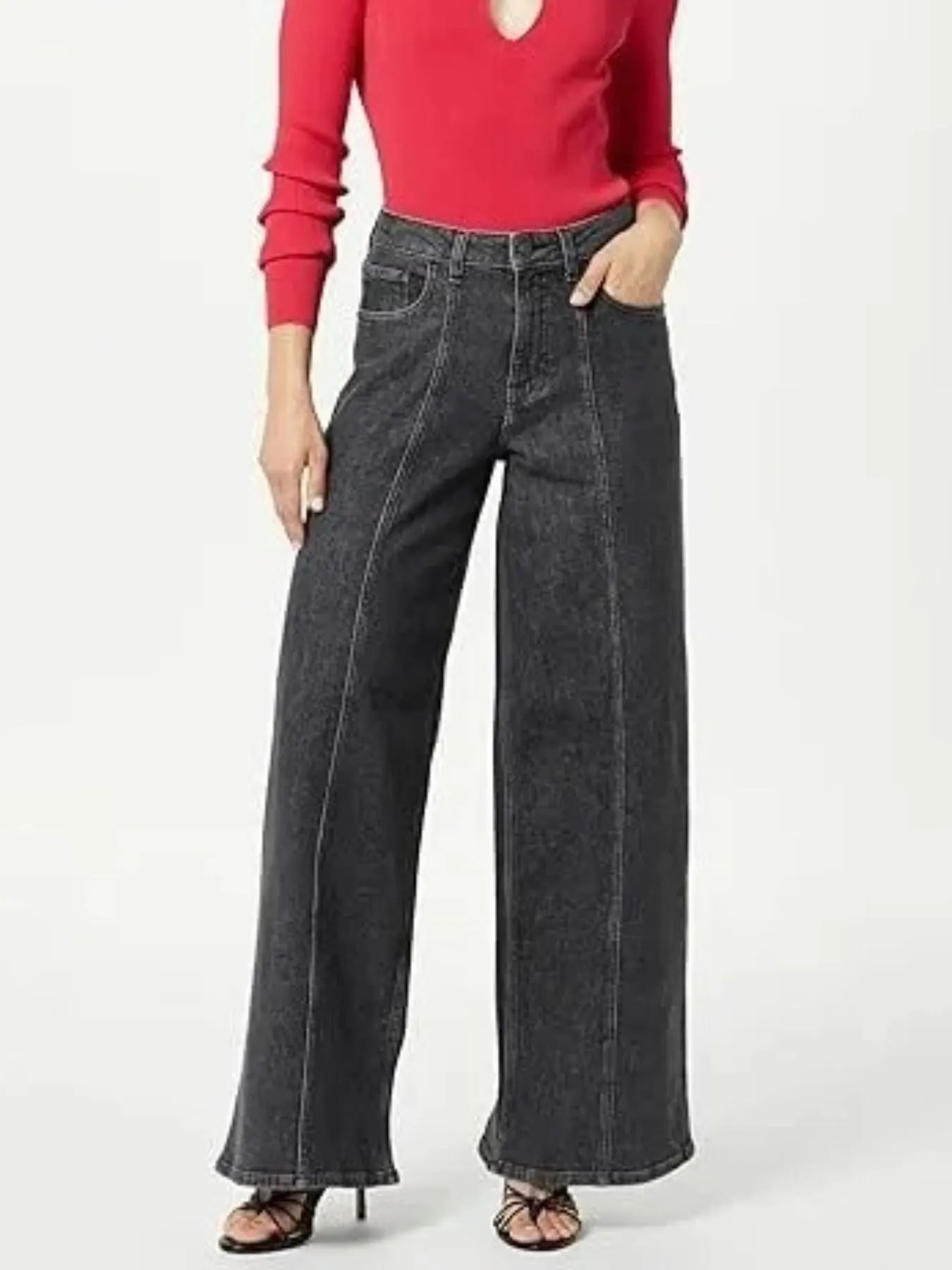 Full Size Wide Leg Jeans Plus Size