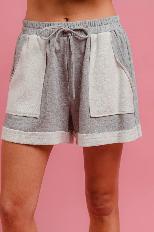 Carefree Days French Terry Shorts H GREY