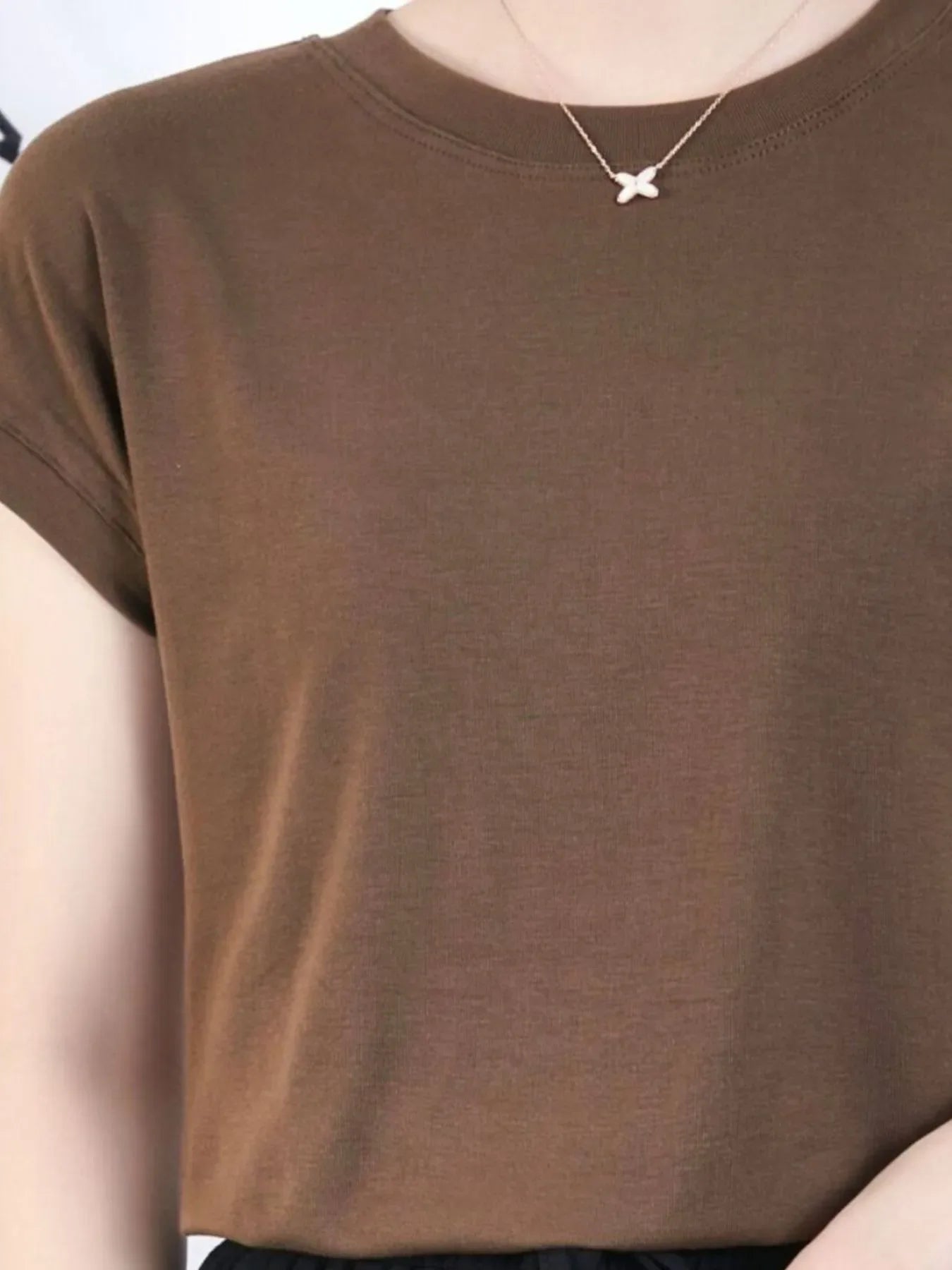 Round Neck Short Sleeve T-Shirt