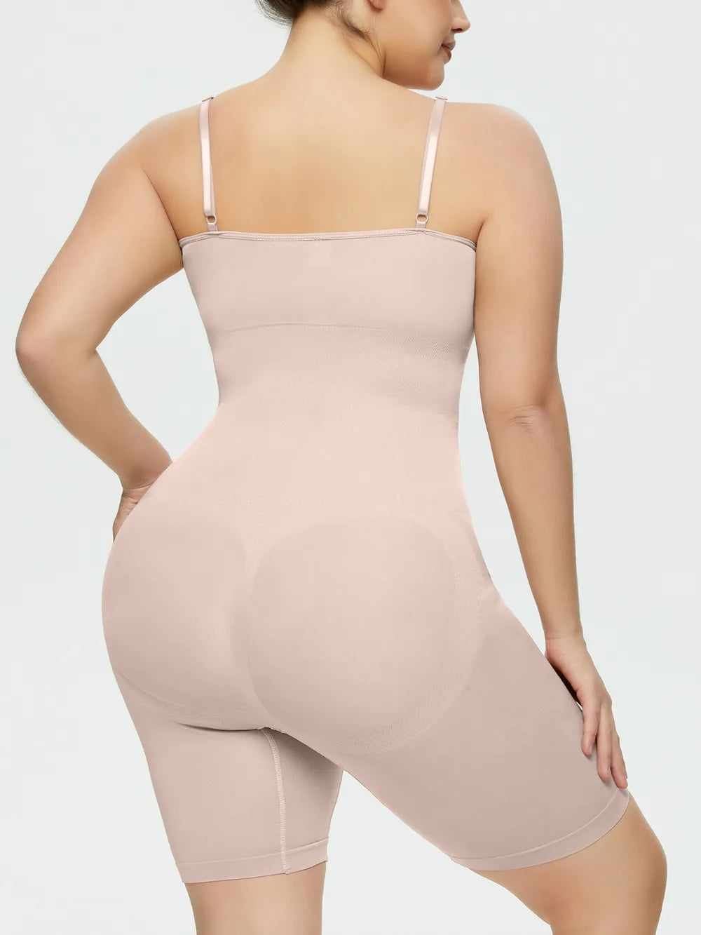 Shaping Spaghetti Strap Romper – Full Size, Flattering