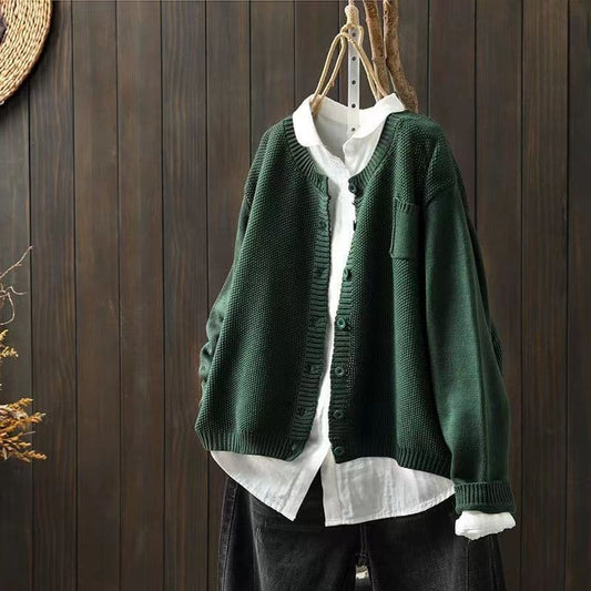 Violet | Women’s Casual Cardigan Green