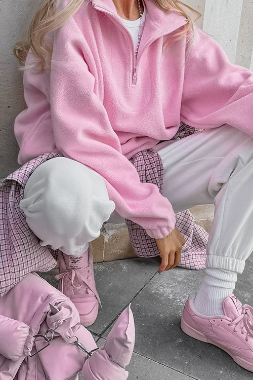 Cozy Sweetness Fleece Pullover Sweatshirt - 5 Colors