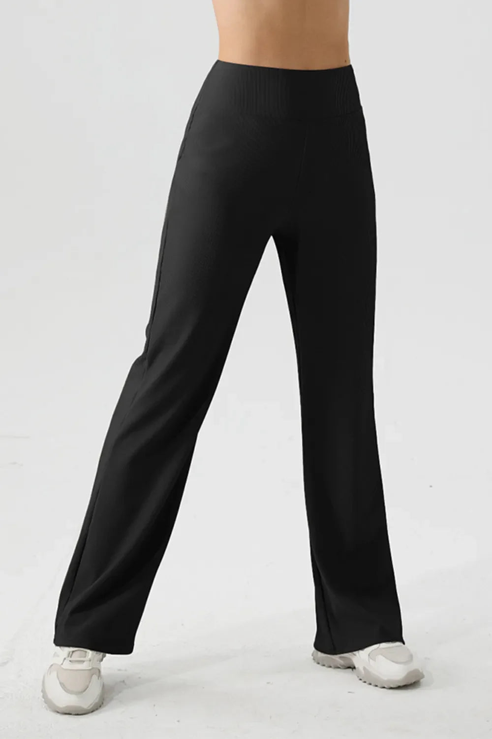 Straight Active Pants – High Waist, All-Day Ease