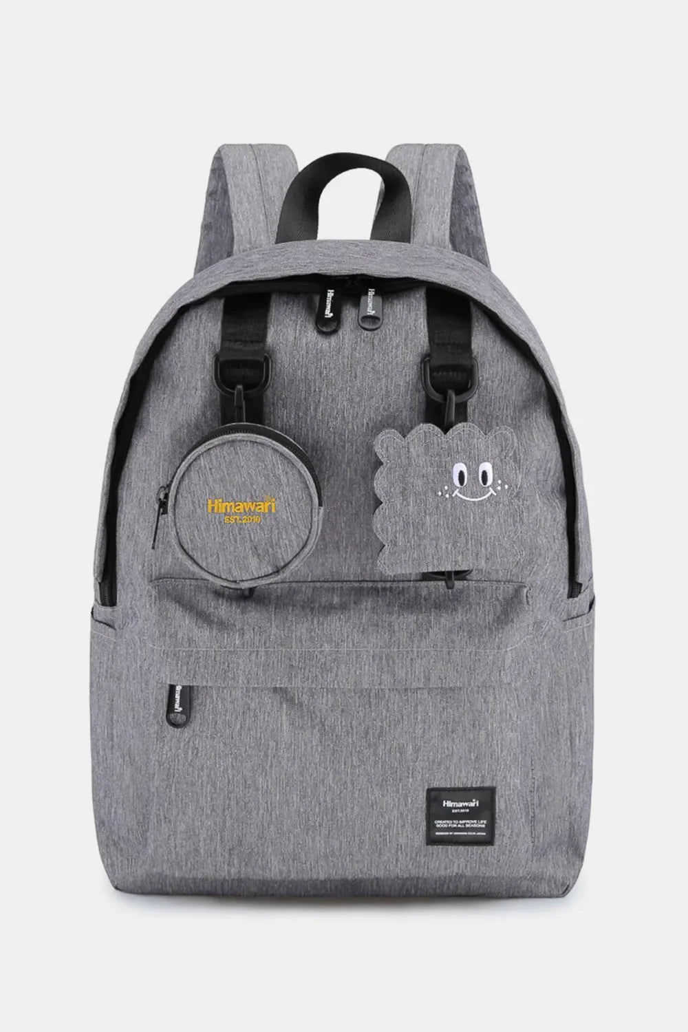 Canvas Backpack – Waterproof, Detachable Coin Purse