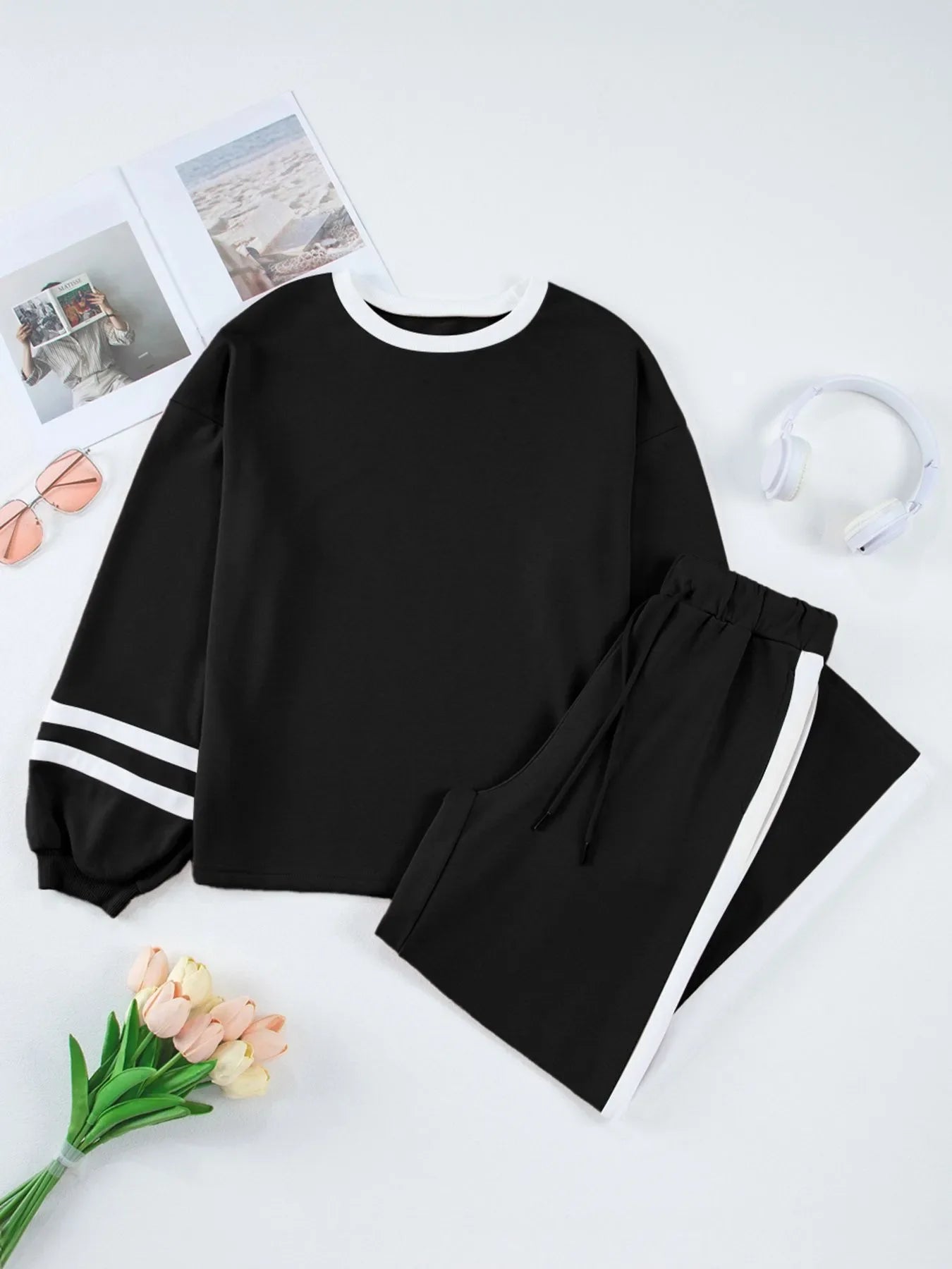 Fresh Vibe Top and Pants Set