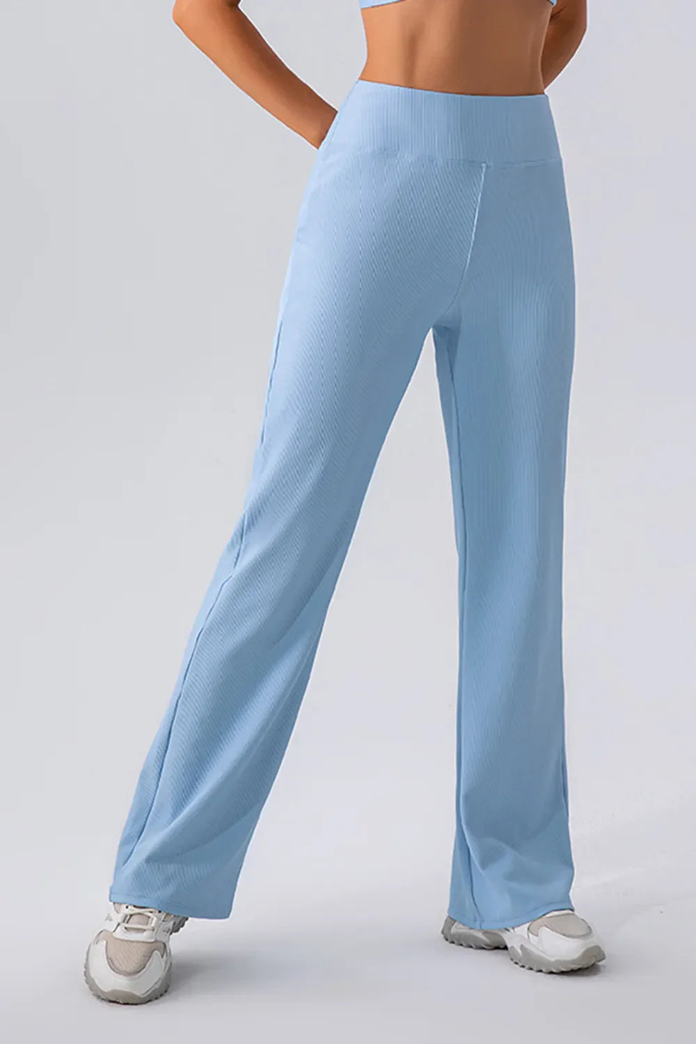 Straight Active Pants – High Waist, All-Day Ease