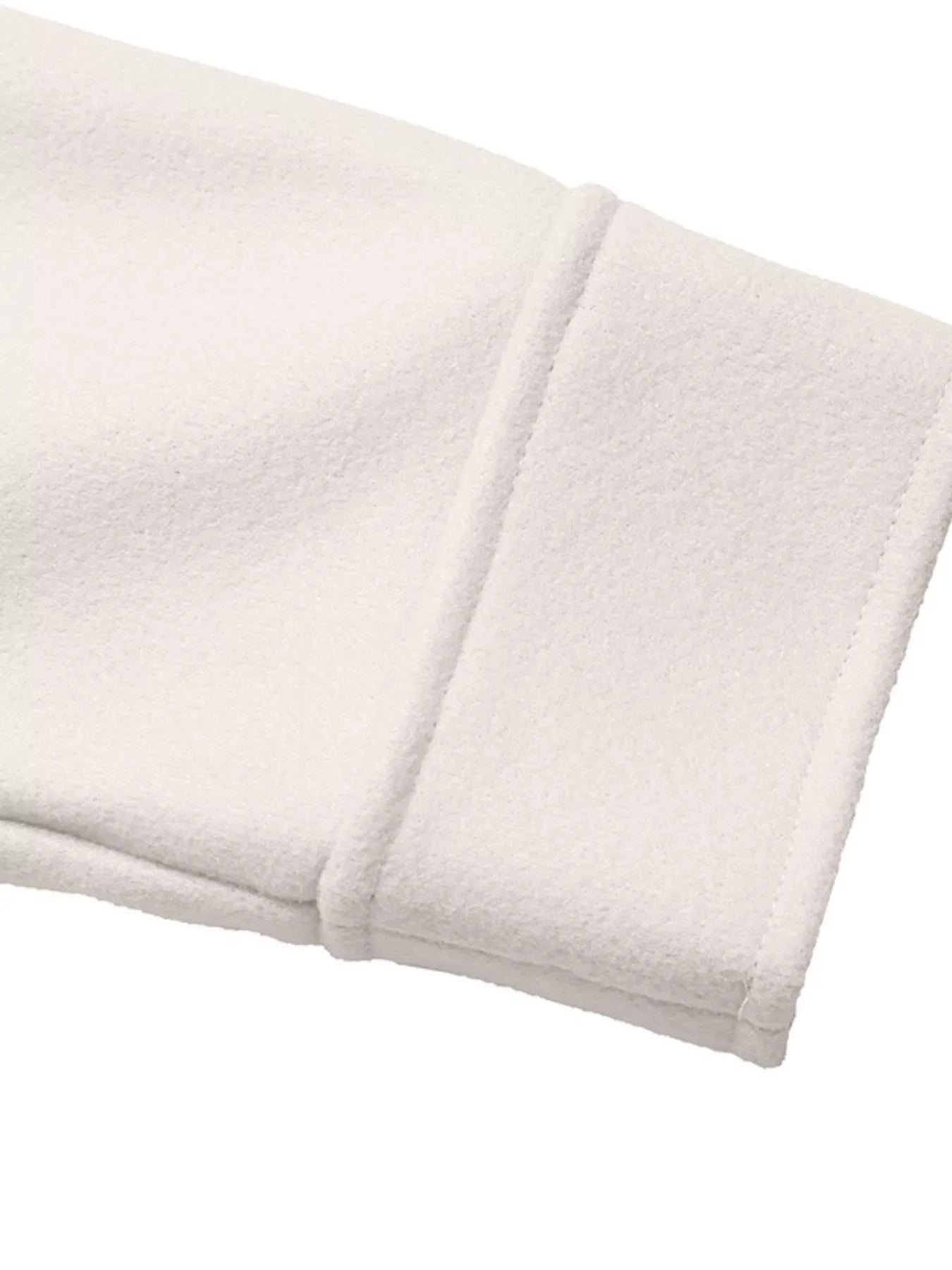 Contrast Trim Double-Breasted Jacket