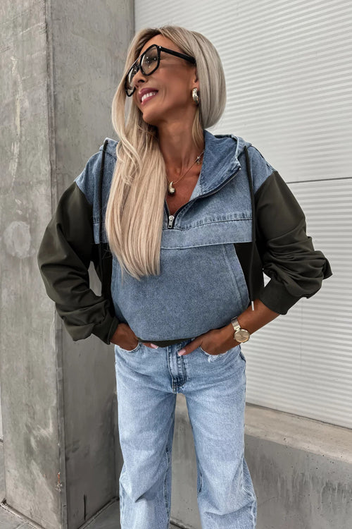 Cozy Forecast Denim Pullover - 3 Colors