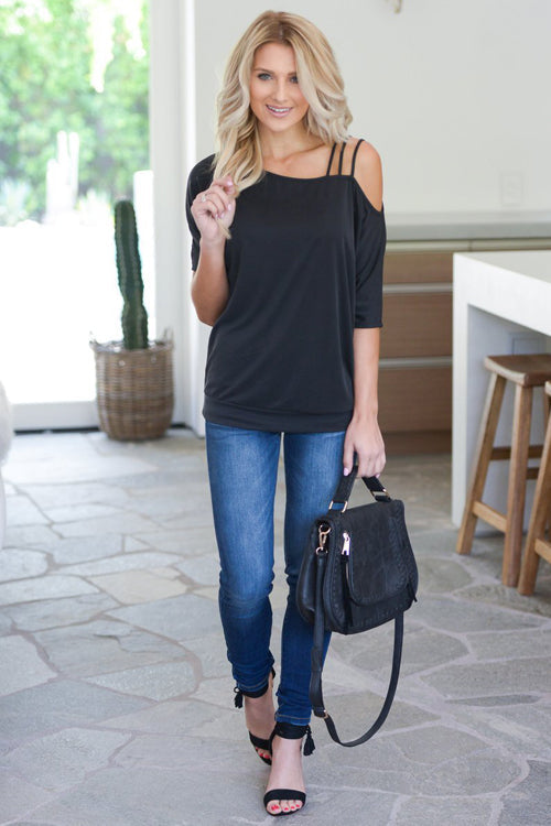 Tee for You Pure Color Tee - 4 Colors Black