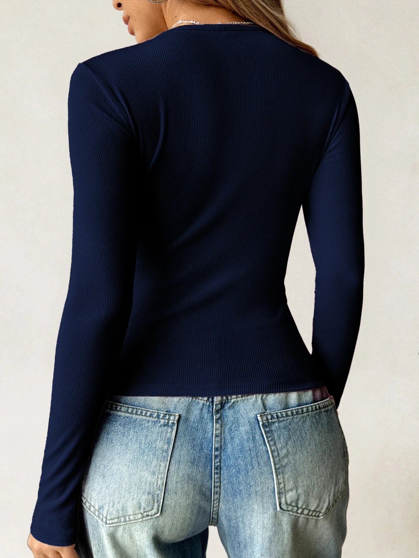 Textured Charm Knit Tee