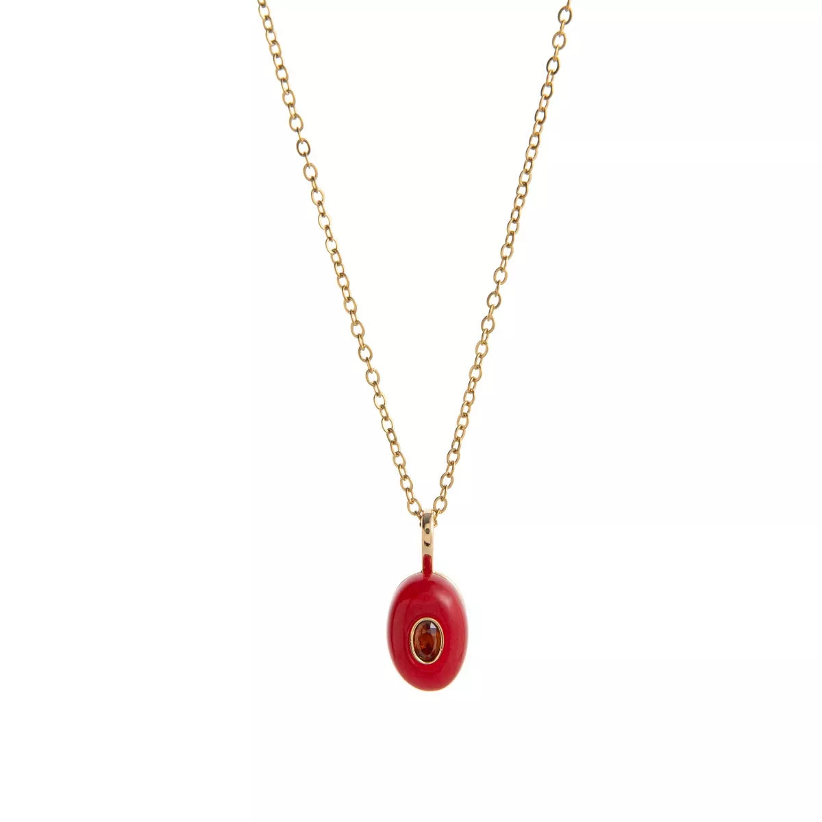 Natural Stone Pendant Necklace – Handmade Boho Jewelry for Women