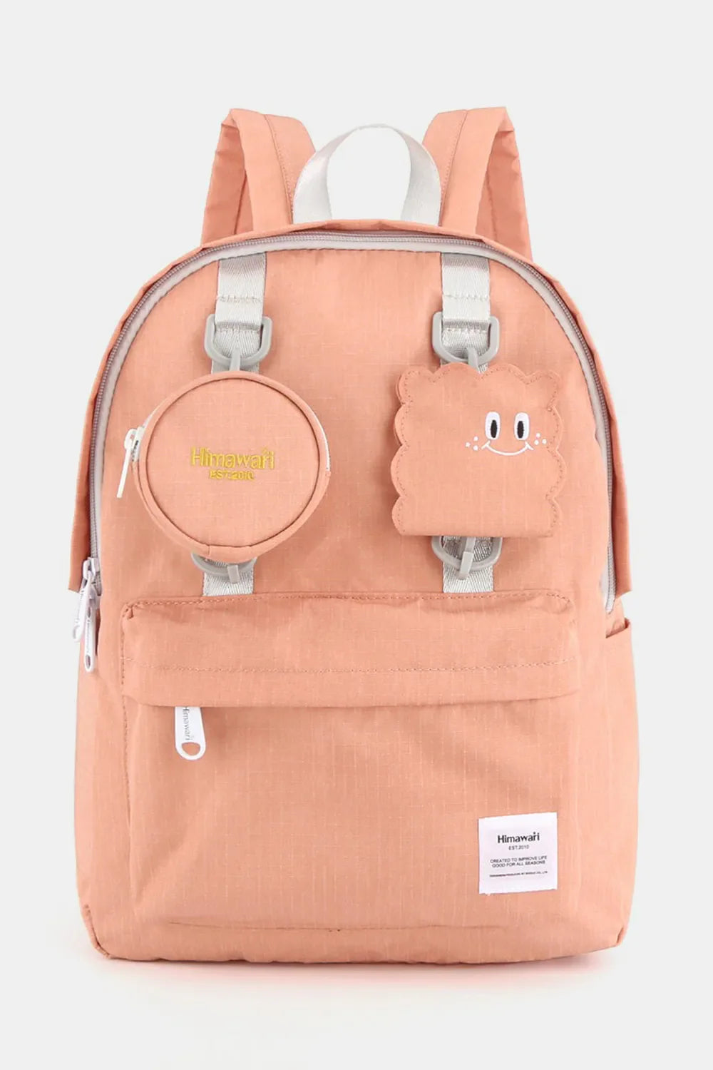 Canvas Backpack – Waterproof, Detachable Coin Purse