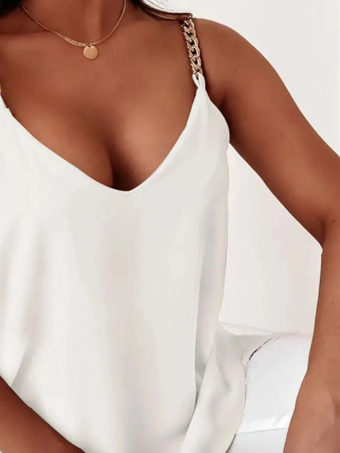 Chain V-Neck Cami