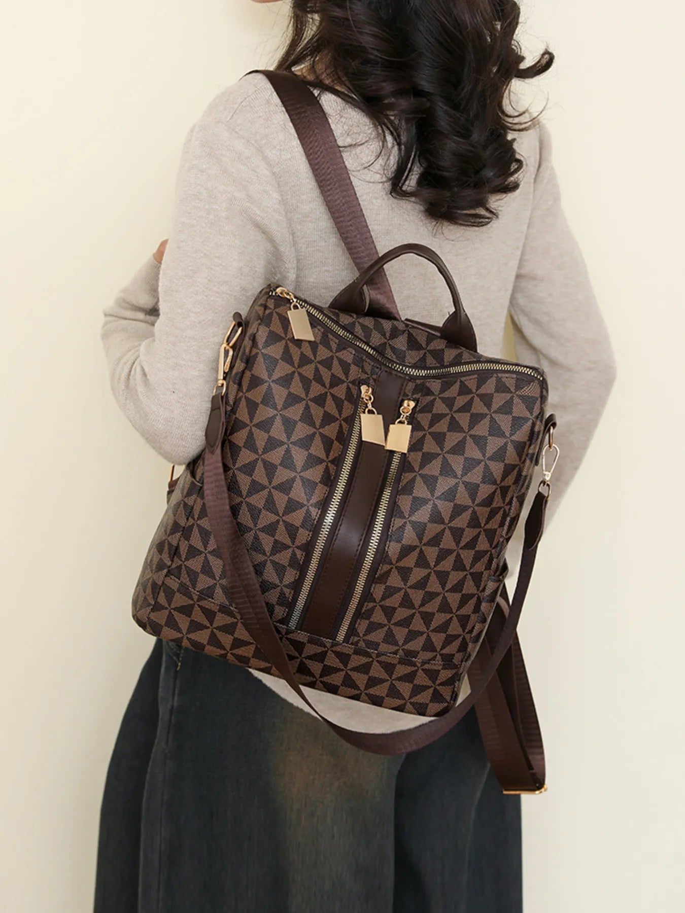 Prism Pop Geometric Backpack