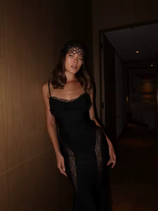 GISELI LACE MAXI DRESS