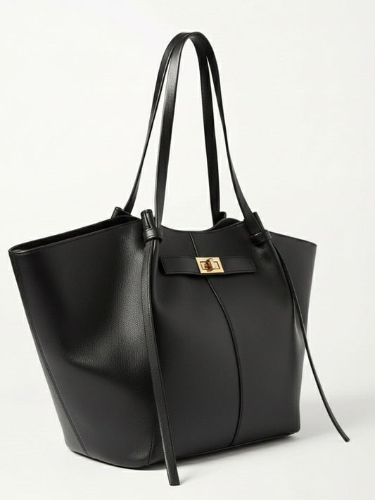 Adele | Leather Shopper Tote Bag