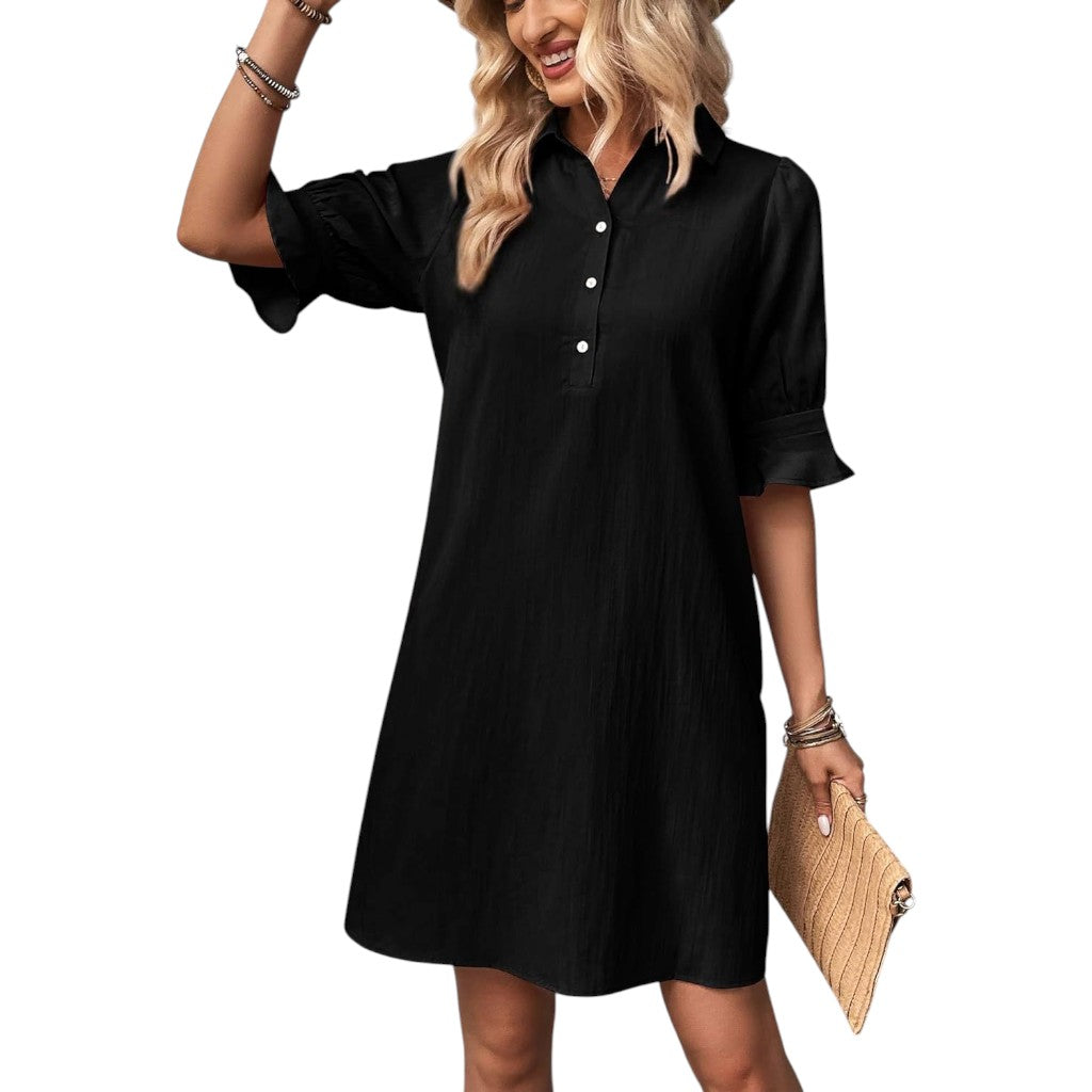 Cameron | Elegant Ruffle Dress