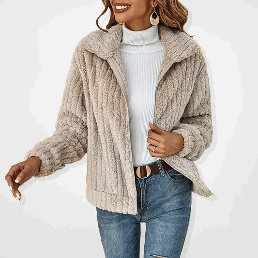 Hailey | Casual Cardigan Apricot