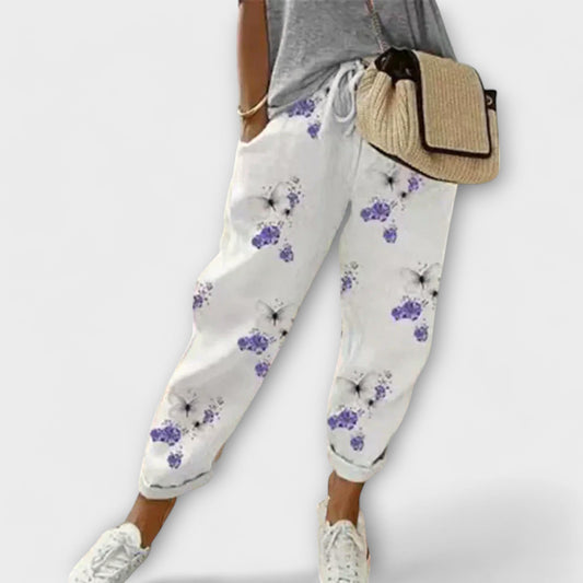 Burga - Comfortable Trousers White