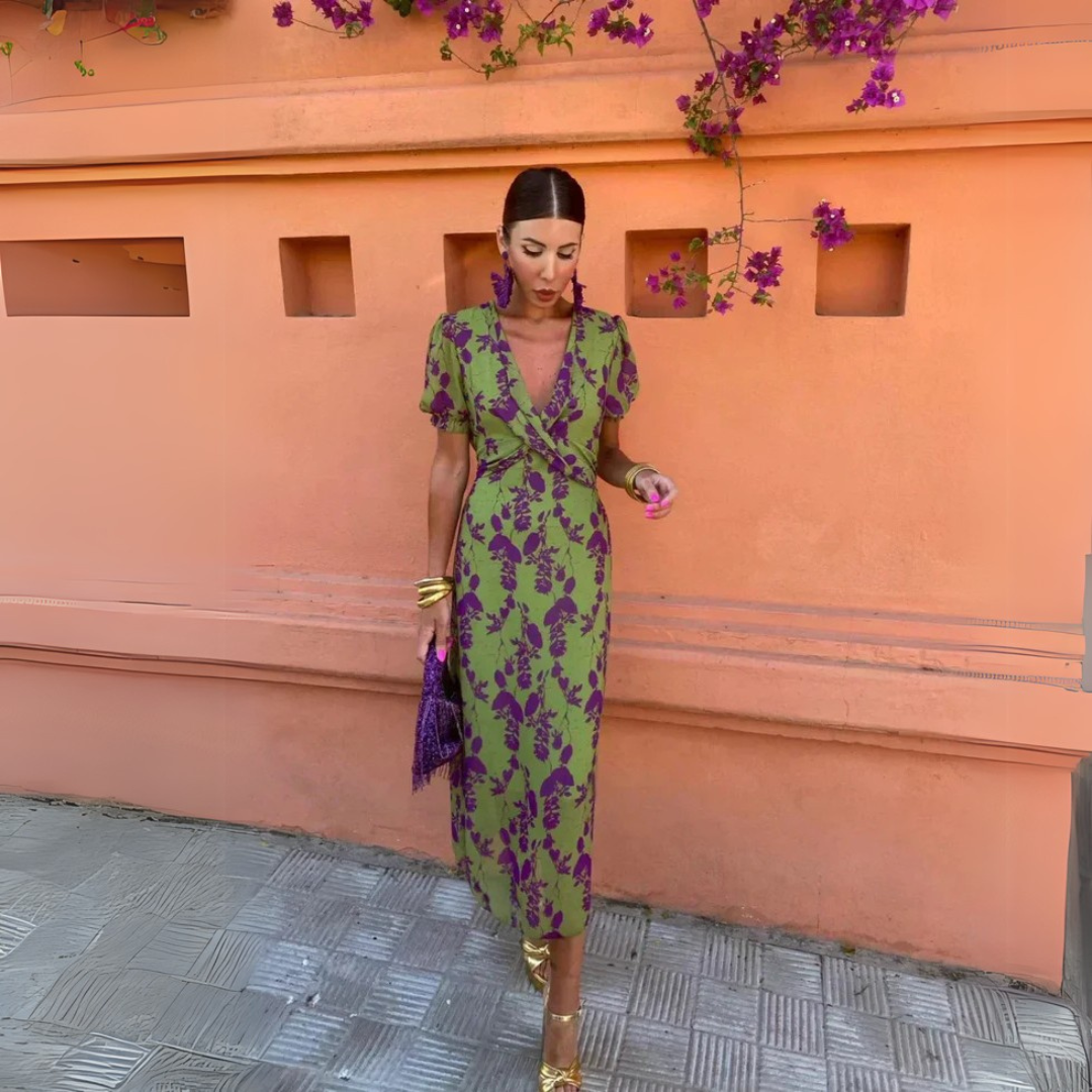 Danielle™ | Elegant Floral Dress