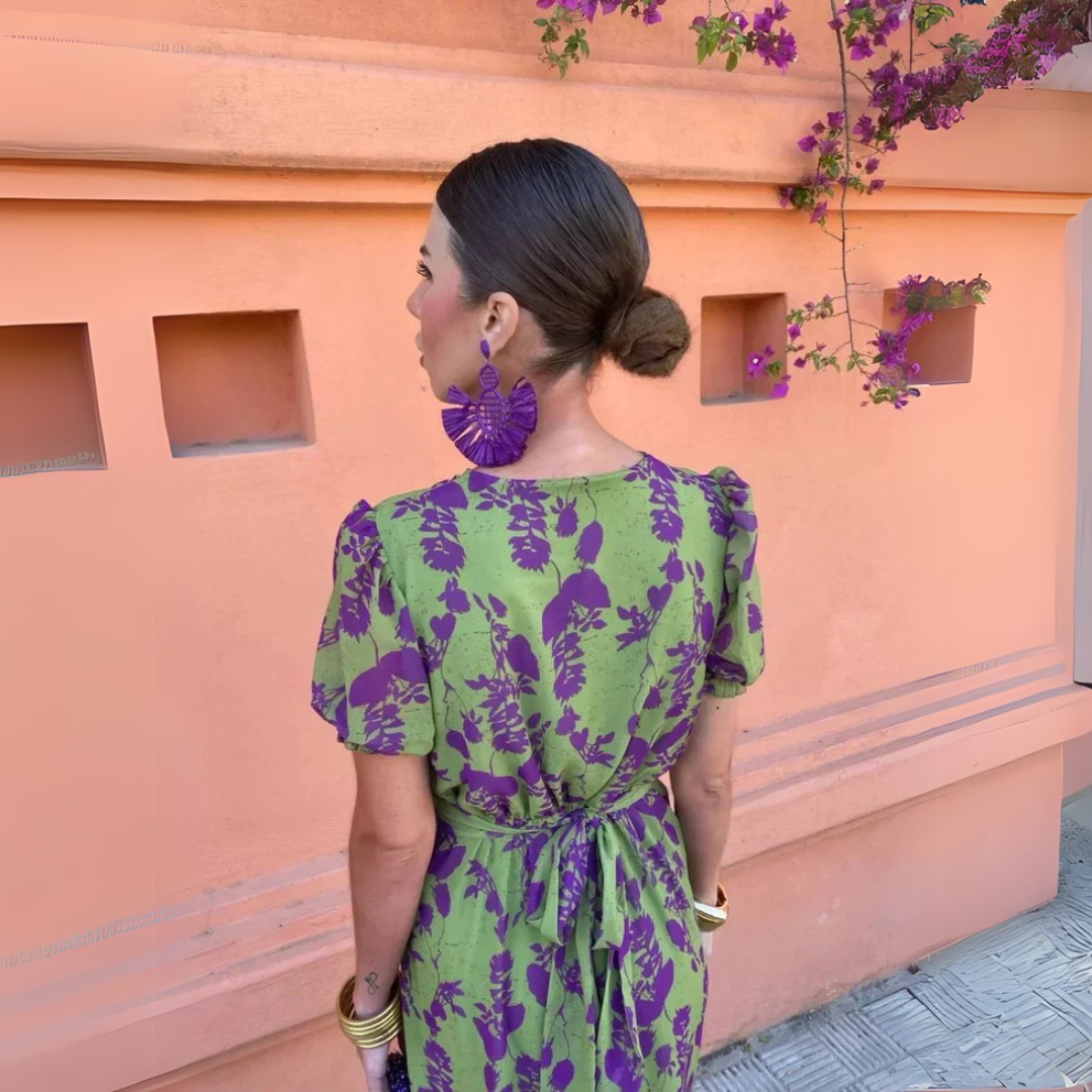 Danielle™ | Elegant Floral Dress