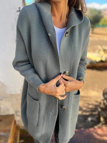 Women's Hooded Knitted Jacket (Buy 2 Free Shipping)