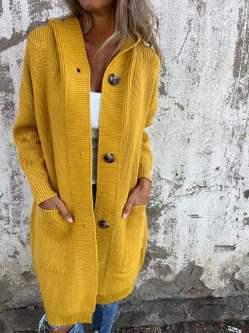 Women's Hooded Knitted Jacket (Buy 2 Free Shipping)