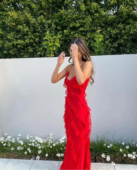 Kensie | Elegant Tulle Maxi Dress