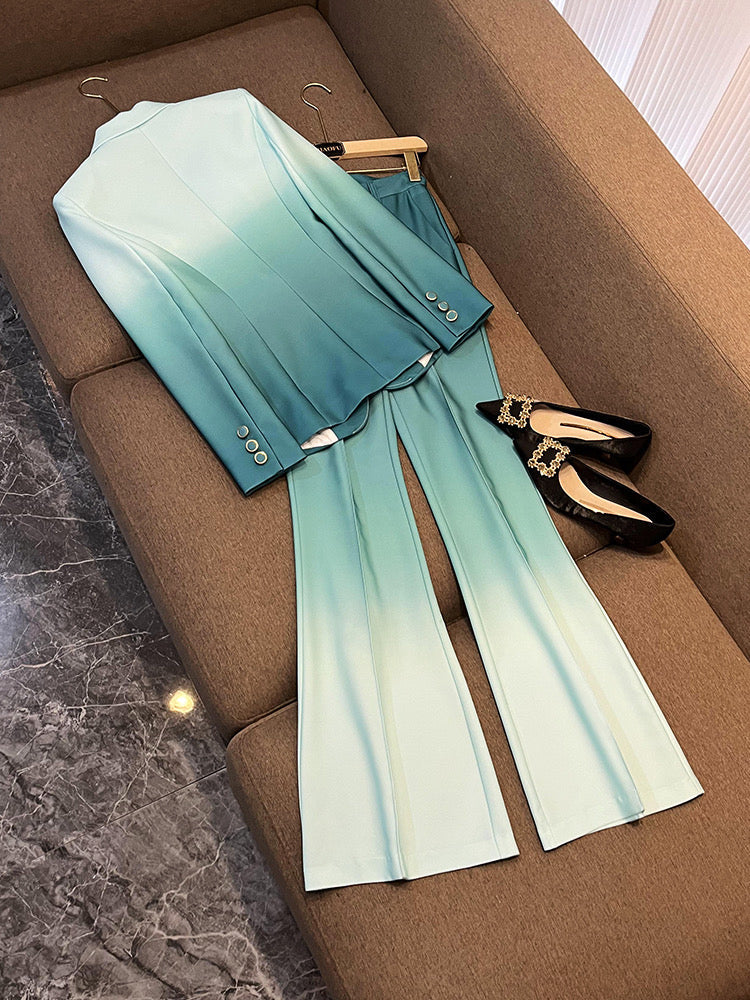 Elle blazer/pants set
