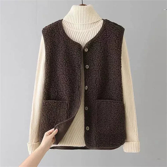 Katoomba | Classic Winter Vest Brown