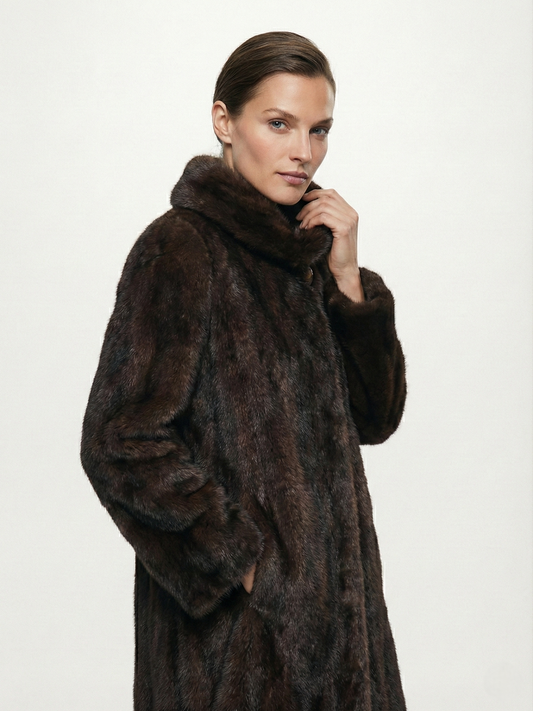 Scarlet | Faux Fur Maxi Coat