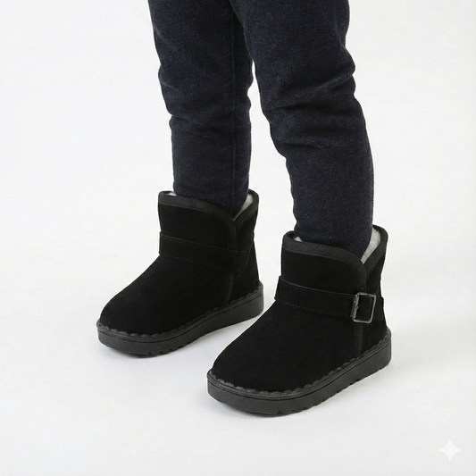Kids' Thermal Snow Boots — Warm Non-Slip Winter Shoes in 4 Colours